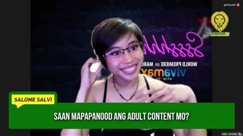 viva max pornhub|Salome Salvi, from adult content creator to Vivamax .